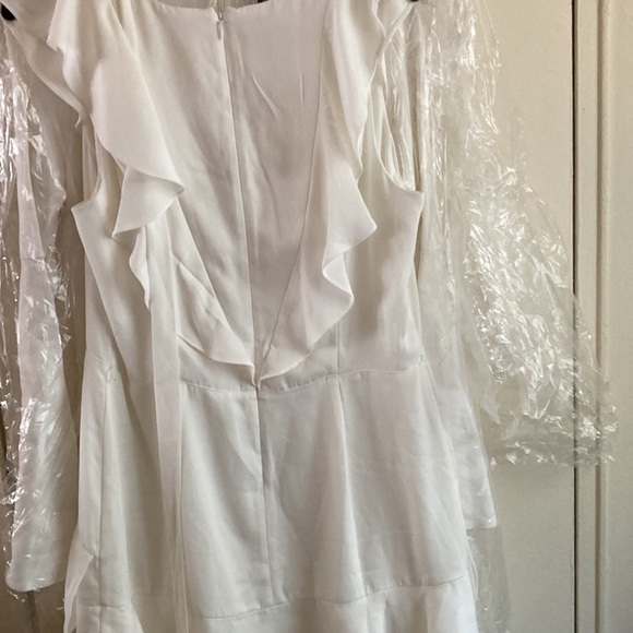 Rachel Toy Size 12 White Summer Dress - Picture 3 of 9